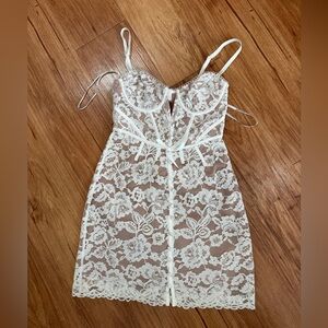 NWT For Love & Lemons Jillian Mini Dress